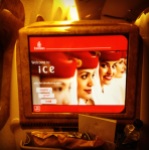 ice - Emirates' inflight entertainment system has a whopping 1,400 channels to choose from.